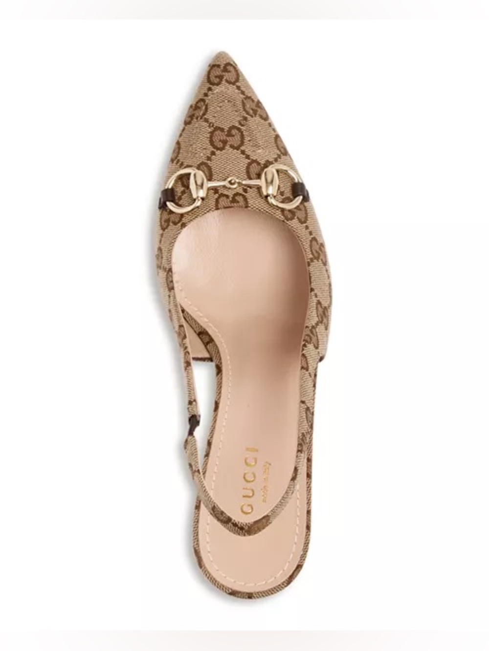 Gucci
Women's Horsebit Slingback Pumps - Picture 3 of 16